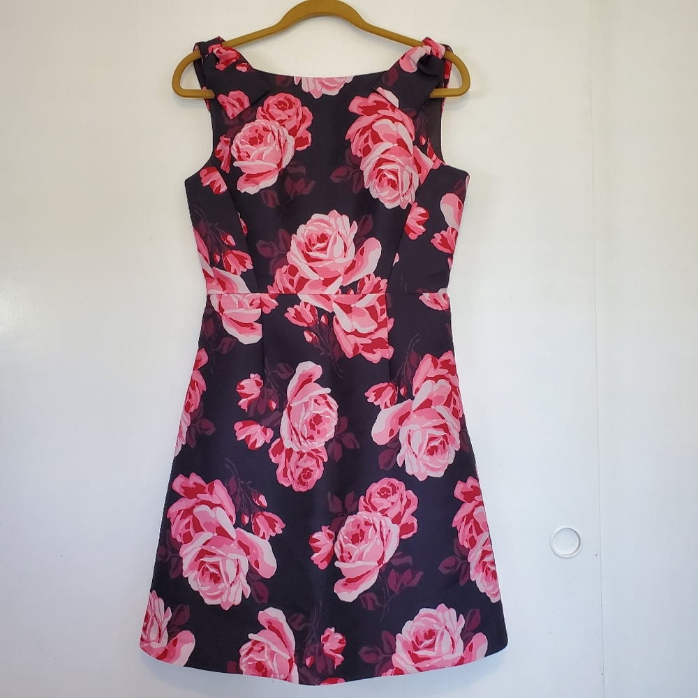 Kate Spade Black Rosa A-Line Dress Size 6